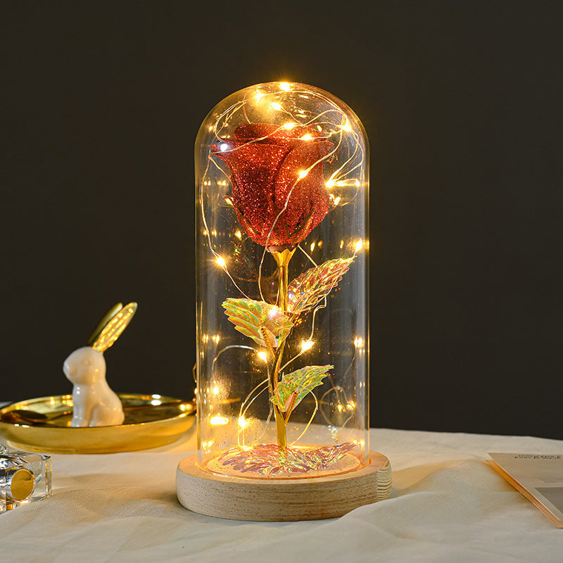 Valentines Day Gift For Girlfriend Eternal Rose Flowers