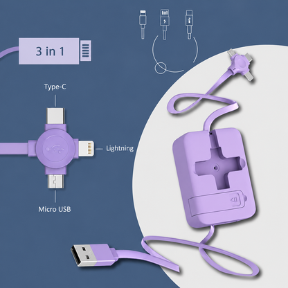 3-in-1 Multi Charging Cable